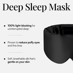 Masque de nuit en soie